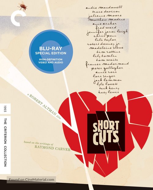 Short Cuts - Blu-Ray movie cover