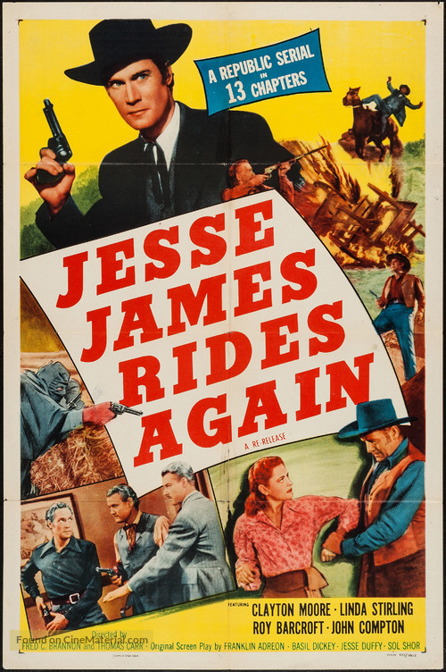 Jesse James Rides Again - Movie Poster