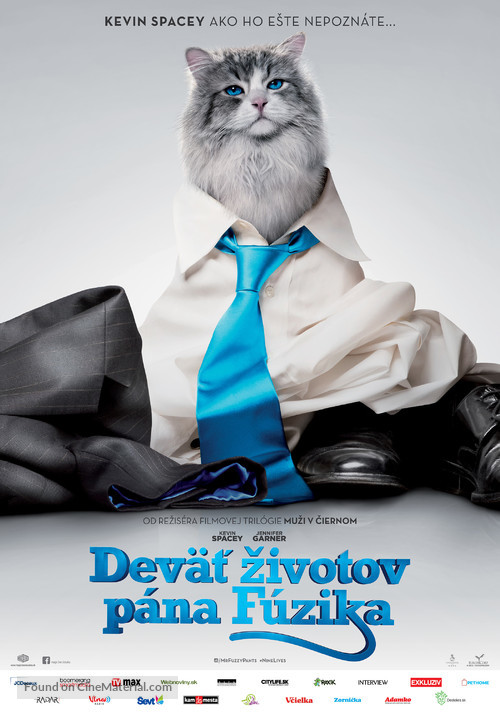Nine Lives - Slovak Movie Poster