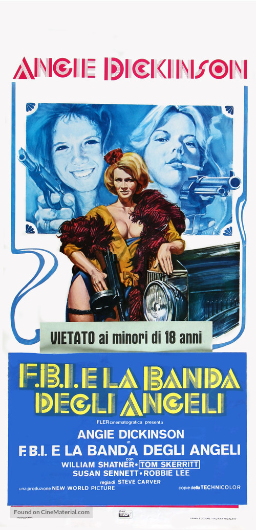 Big Bad Mama - Italian Movie Poster