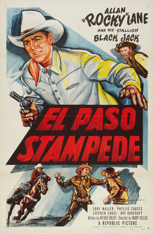 El Paso Stampede - Movie Poster