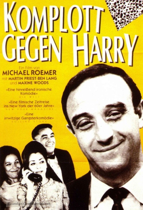 The Plot Against Harry - German Movie Poster