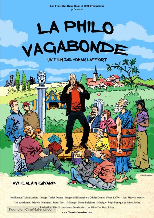 La philo vagabonde - French Movie Poster