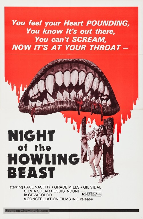 La maldici&oacute;n de la bestia - Movie Poster