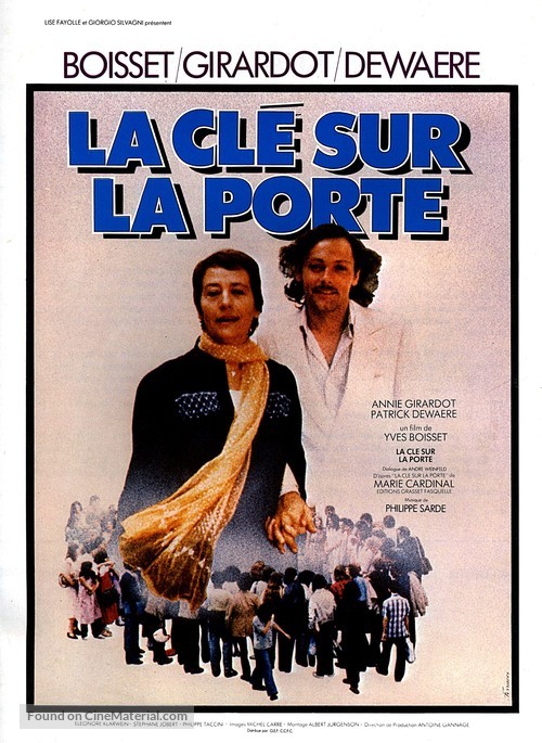 La cl&eacute; sur la porte - French Movie Poster