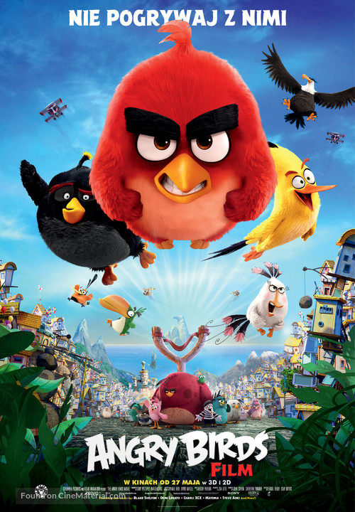 The Angry Birds Movie - Polish Movie Poster