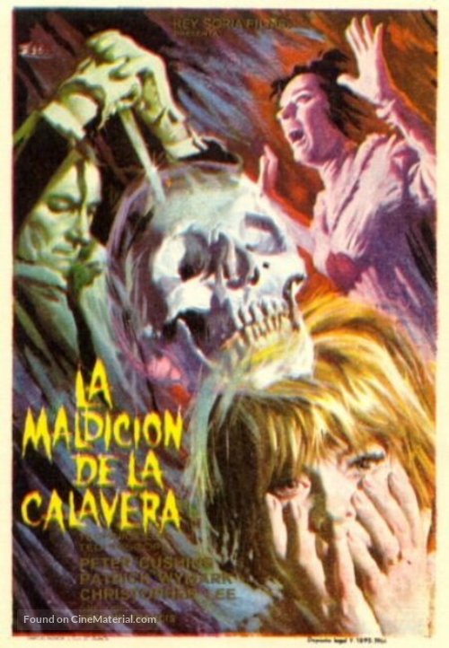 The Skull - Spanish Movie Poster