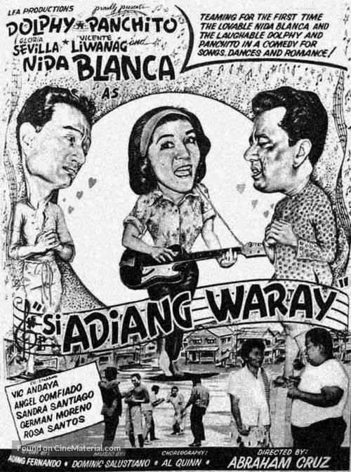 Si adiang waray - Philippine Movie Poster