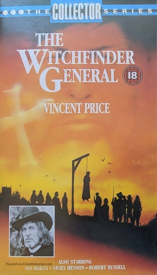Witchfinder General - British VHS movie cover