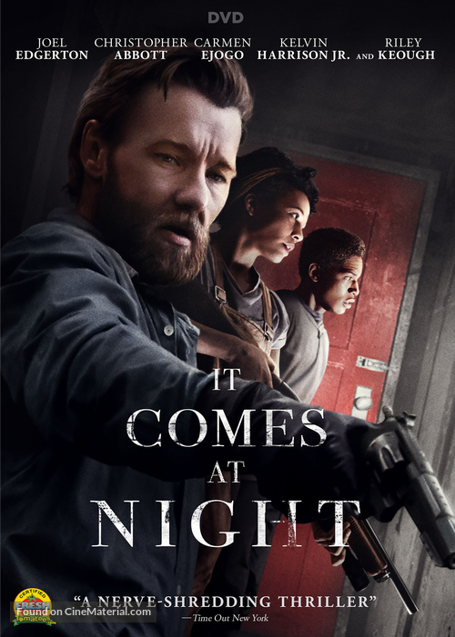It Comes at Night - DVD movie cover