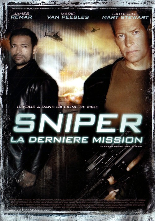 Sharpshooter - French DVD movie cover