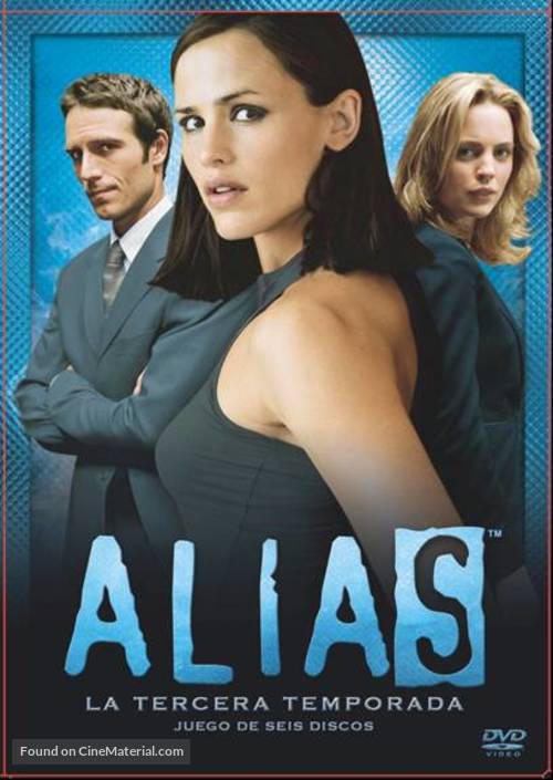 &quot;Alias&quot; - Argentinian DVD movie cover