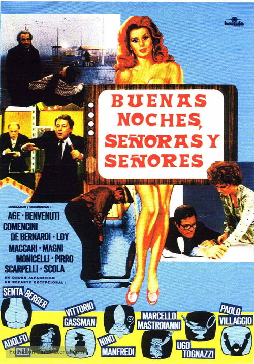 Signore e signori, buonanotte - Spanish Movie Poster