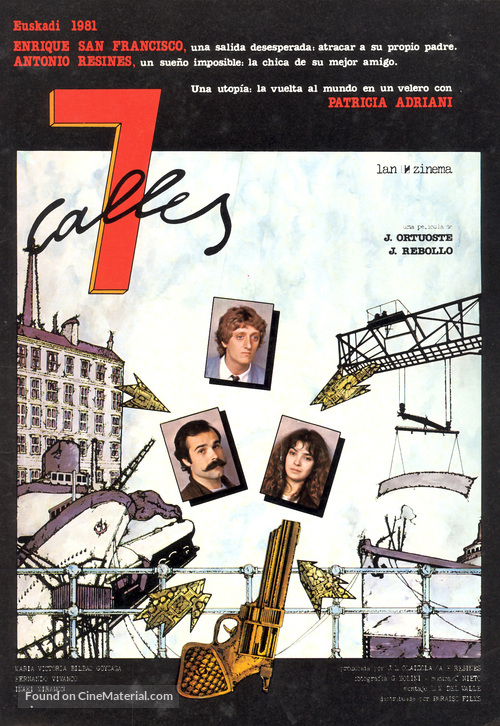 7 calles - Spanish Movie Poster