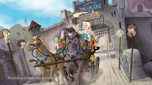 &quot;Disenchantment&quot; - Key art