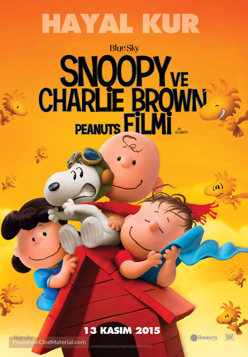 The Peanuts Movie - Turkish Movie Poster