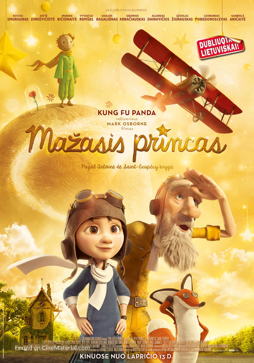 The Little Prince - Lithuanian Movie Poster