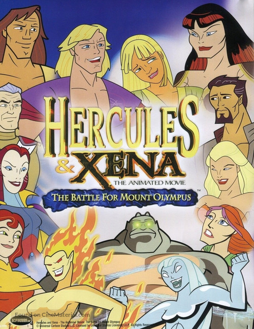 hercules xena the battle for mount olympus