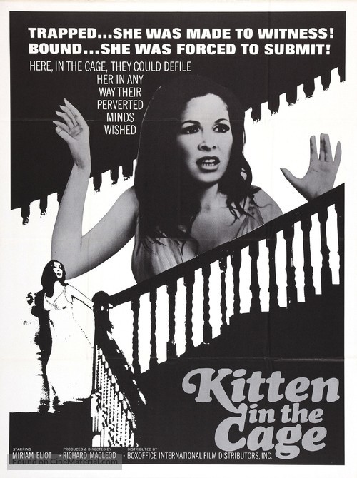 Kitten in the Cage - Movie Poster