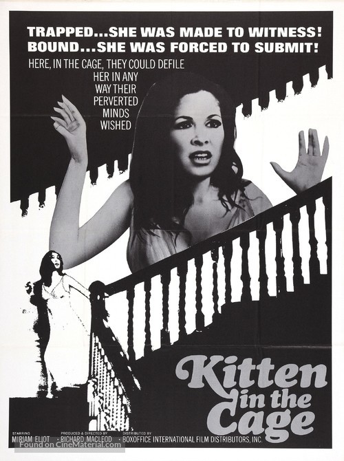 Kitten in the Cage - Movie Poster