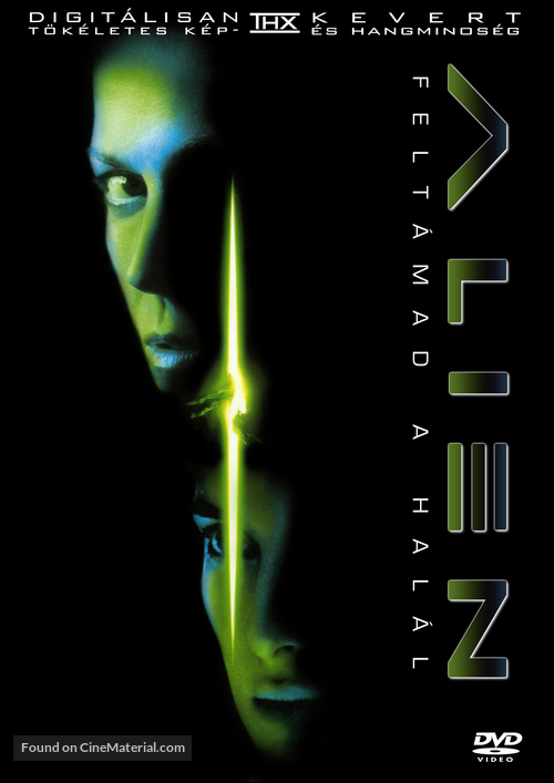 Alien: Resurrection - Hungarian DVD movie cover