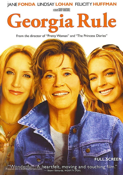 Georgia Rule - DVD movie cover