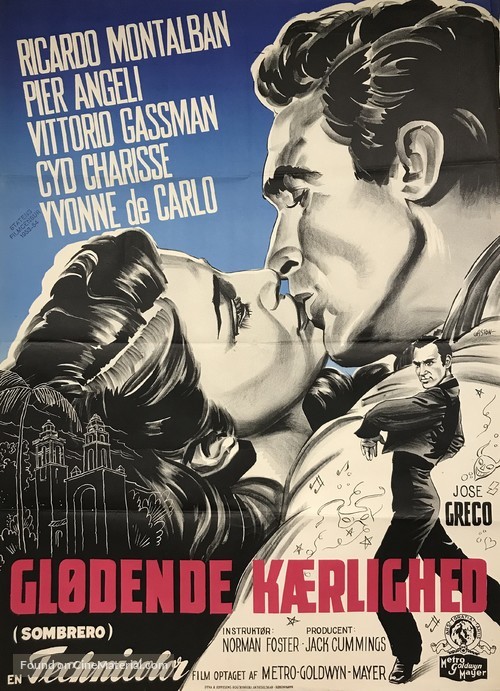 Sombrero - Danish Movie Poster