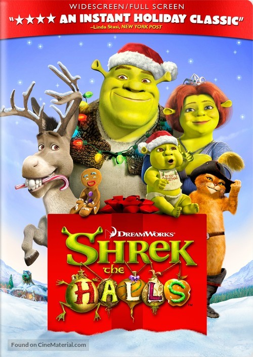 Shrek the Halls - DVD movie cover