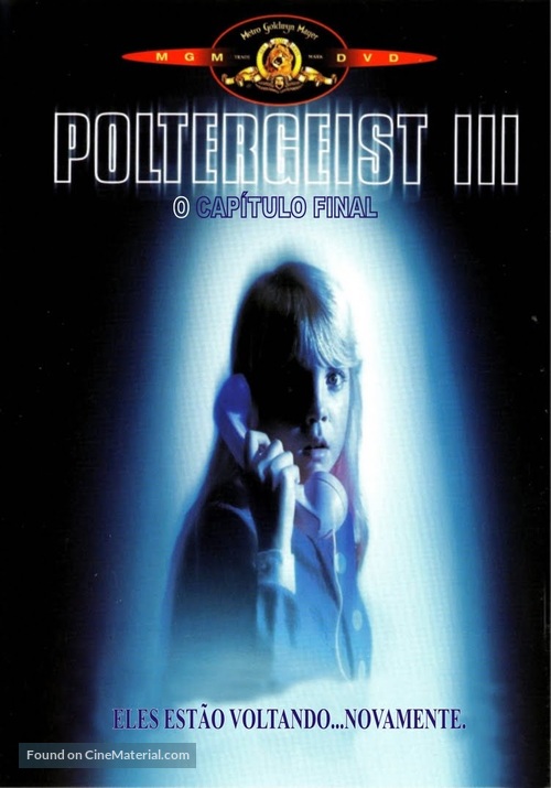 Poltergeist III - Brazilian DVD movie cover