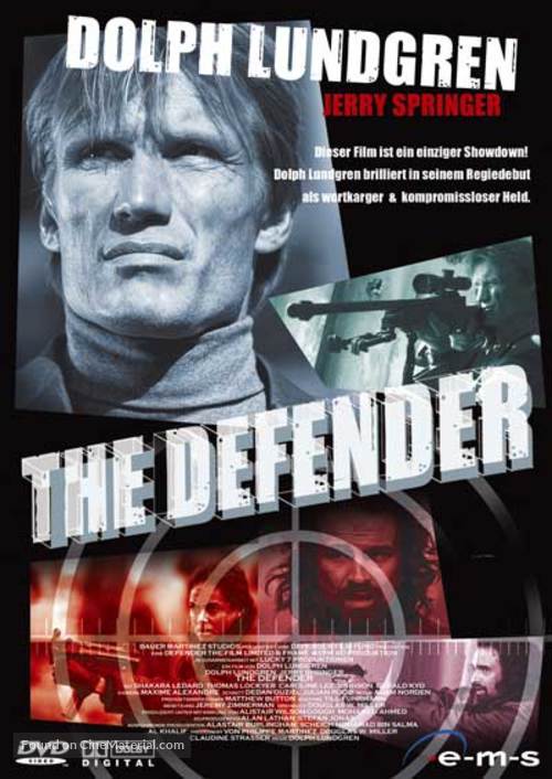 The Defender - German DVD movie cover