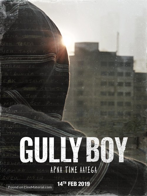 Gully Boy - Indian Movie Poster