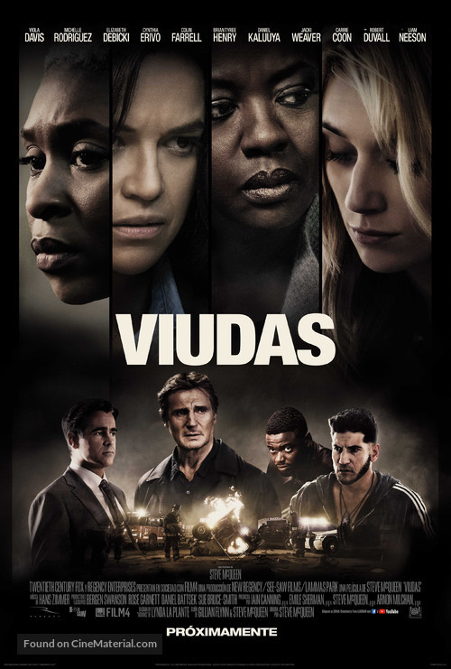 Widows - Mexican Movie Poster