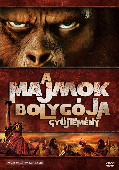 Planet of the Apes - Hungarian DVD movie cover