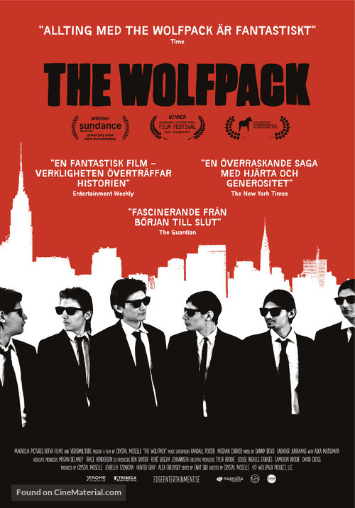 The Wolfpack - Swedish Movie Poster