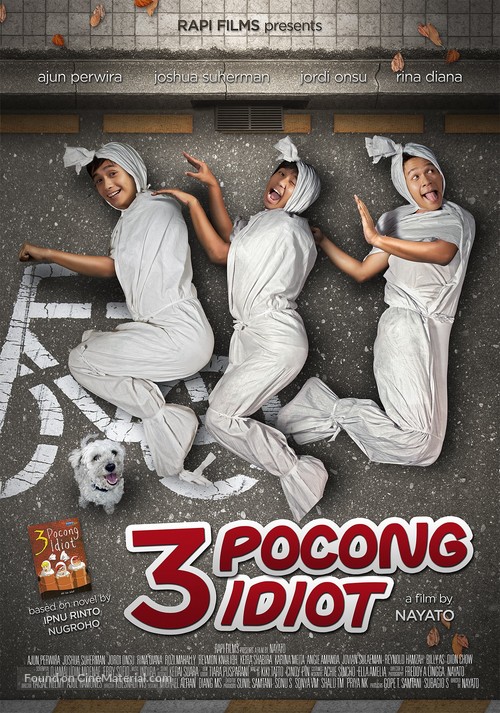 3 pocong idiot - Indonesian Movie Poster