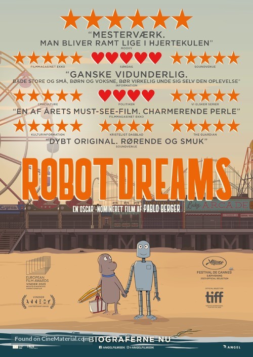 Robot Dreams - Danish Movie Poster