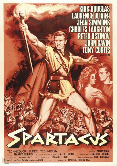 Spartacus - Italian Movie Poster