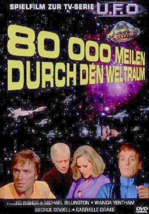 Invasion: UFO - German DVD movie cover