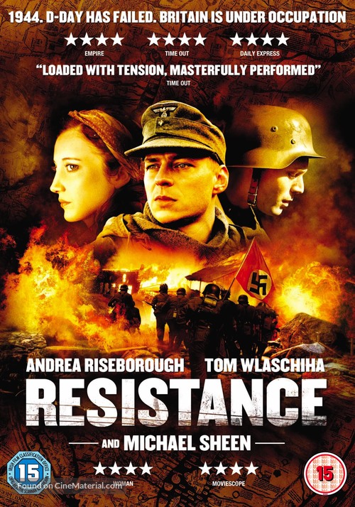 Resistance - British DVD movie cover