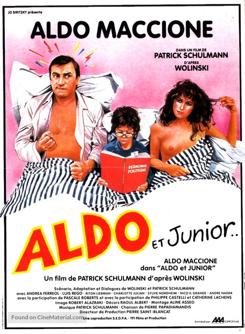 Aldo et Junior - French Movie Poster