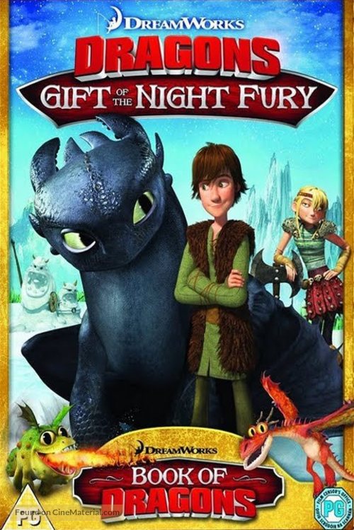 Dragons: Gift of the Night Fury - British DVD movie cover