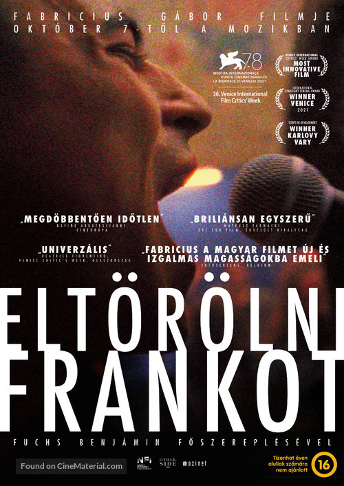 Elt&ouml;r&ouml;lni Frankot - Hungarian Movie Poster