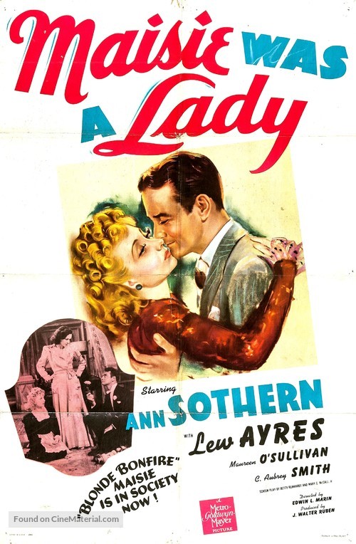 Maisie Was a Lady - Movie Poster