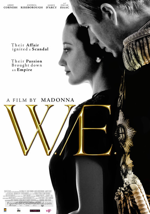 W.E. - Dutch Movie Poster