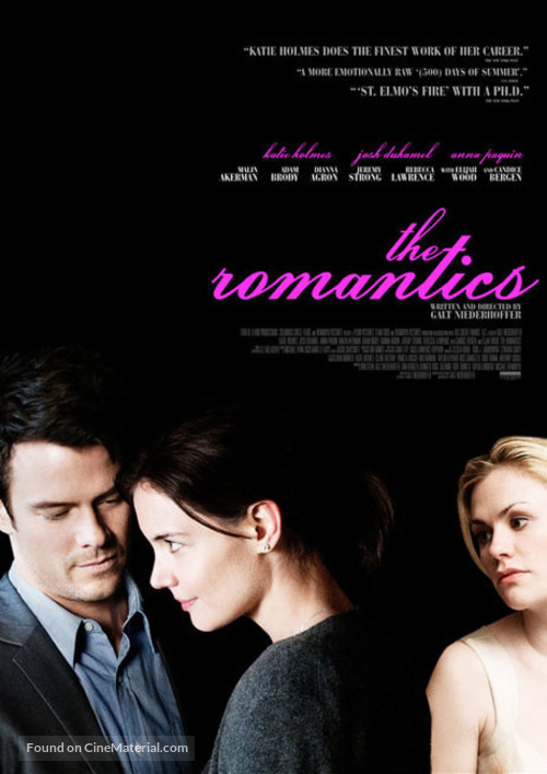 The Romantics - British Theatrical movie poster