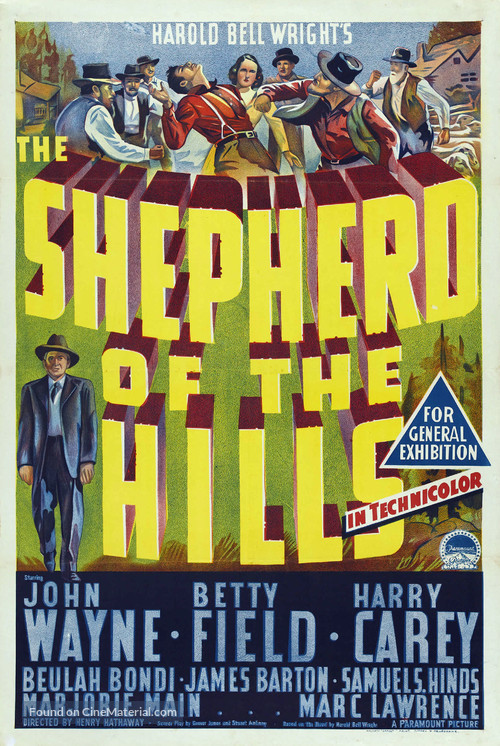 The Shepherd of the Hills - Australian Movie Poster
