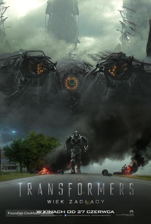 Transformers: Age of Extinction - Polish Movie Poster