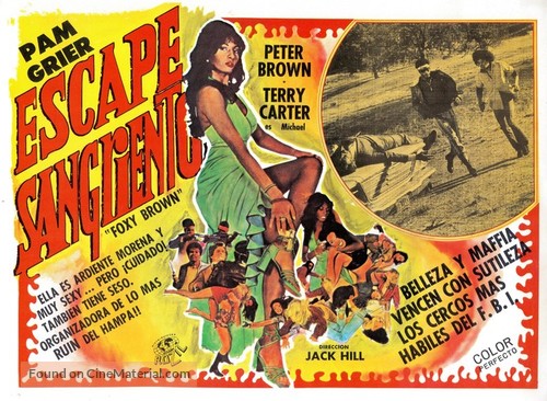 Foxy Brown - Spanish Movie Poster