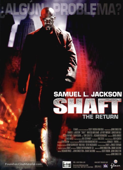 Shaft - Spanish Movie Poster