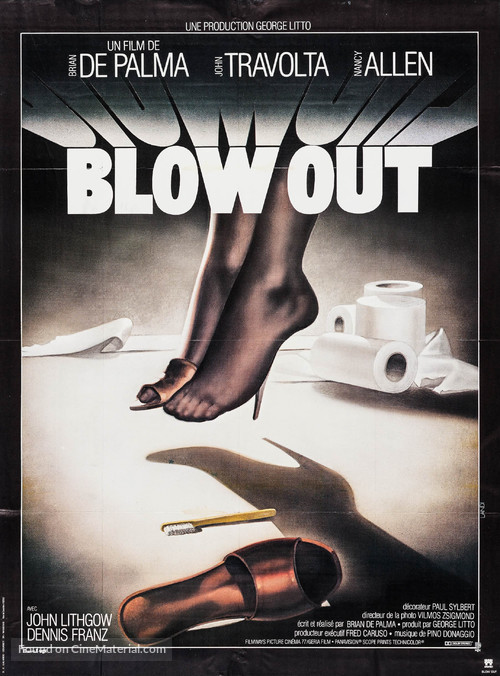 Blow Out - French Movie Poster